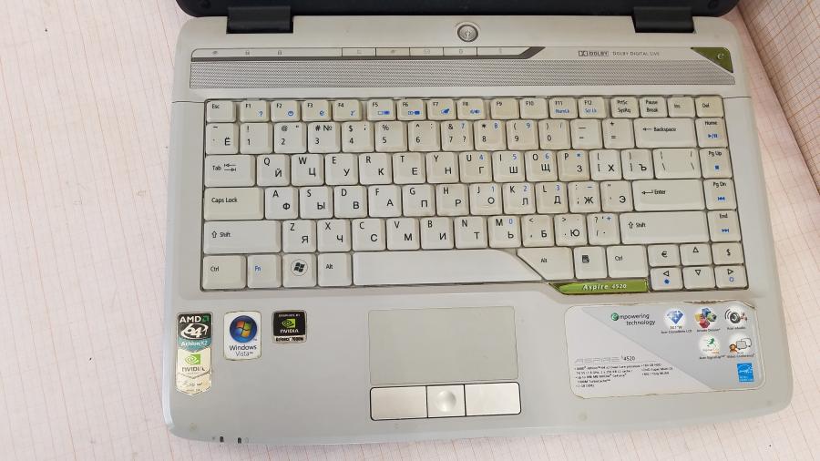 089-006-008 Ноутбук ACER Aspire 4520 (Z03) #3