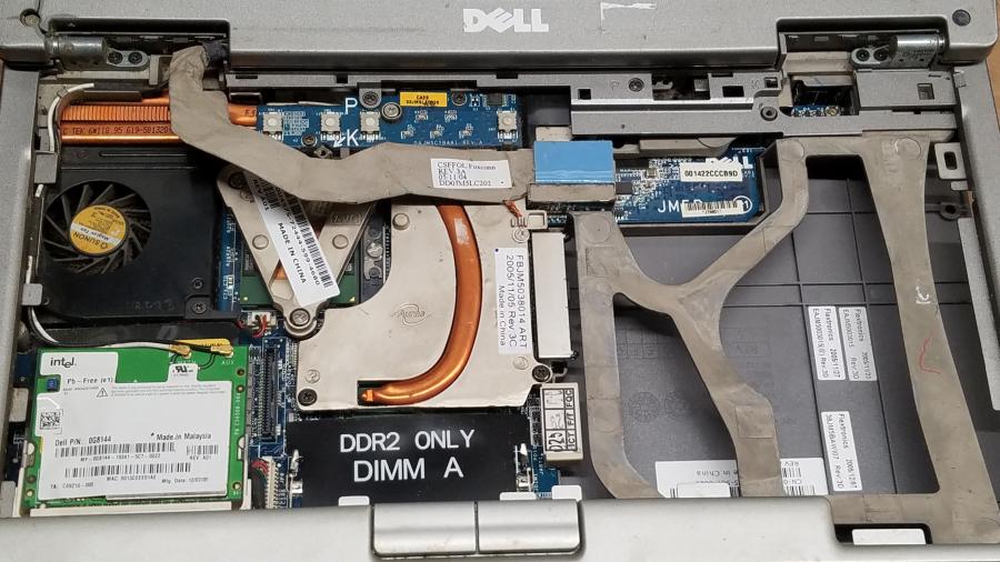 089-152-003 Ноутбук DELL LATITUDE D610 #17