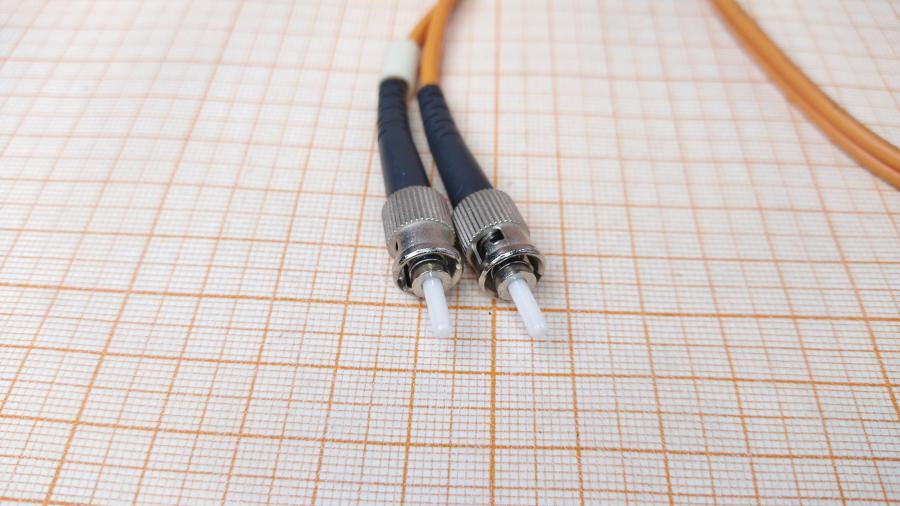 114-055-001 Патч-корд   ST-ST UPC 50/125 Duplex 0.5m #2