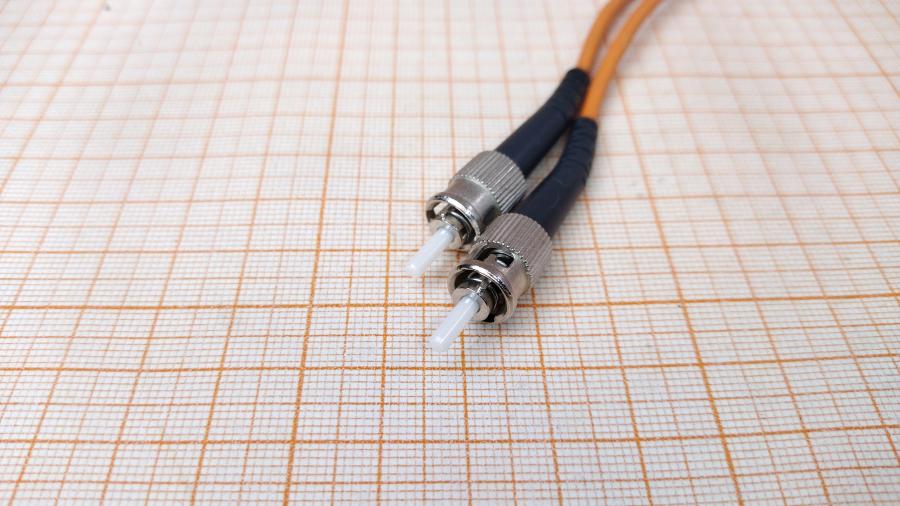 114-055-001 Патч-корд   ST-ST UPC 50/125 Duplex 0.5m #3