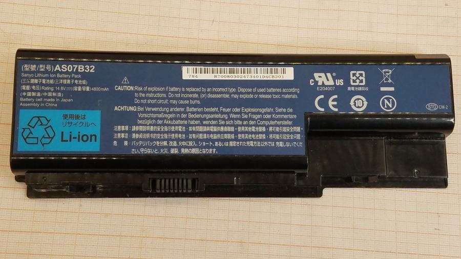 089-014-006 Ноутбук ACER Aspire 7520G-502G16Mi (ICY70) #14