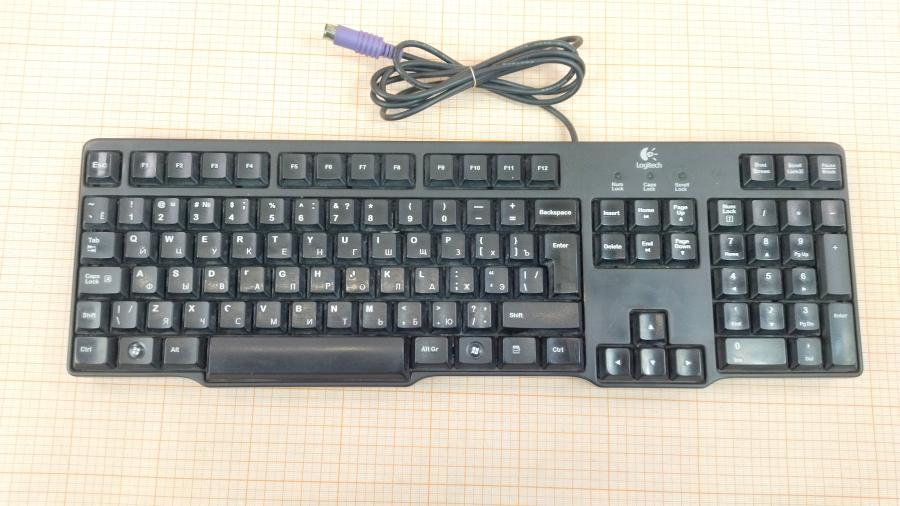 114-070-001 Клавиатура проводная Logitech K100 #1