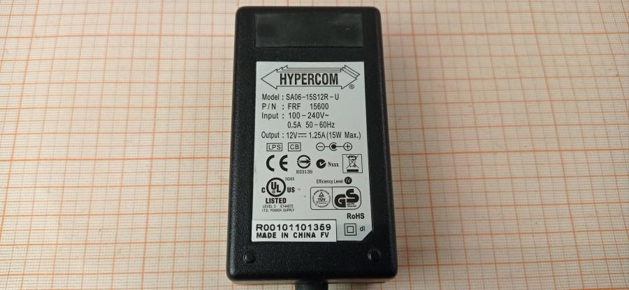 114-077-001 БП для платежного терминала HYPERCOM SA06-15S12R-U #7