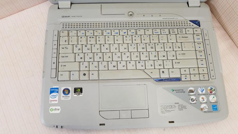 089-087-002 Ноутбук ACER Aspire 5920G-102G16N #4