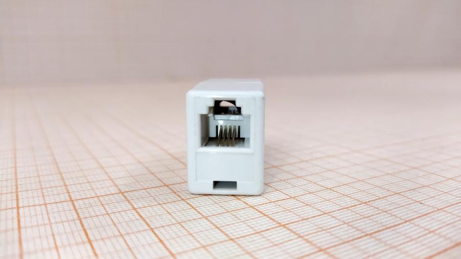 114-083-001 Проходной адаптер  RJ-11 - RJ-11 (6P4C) #2