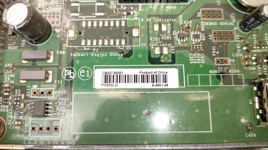 114-101-001 Плата форматора HP CB437-60001 #9