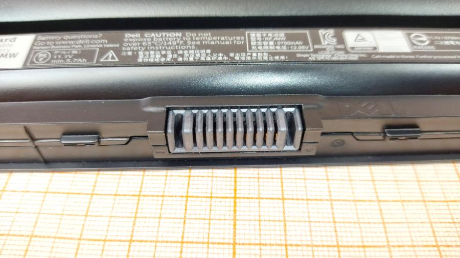 134-027-001 АКБ для ноутбука DELL RFJMW #3