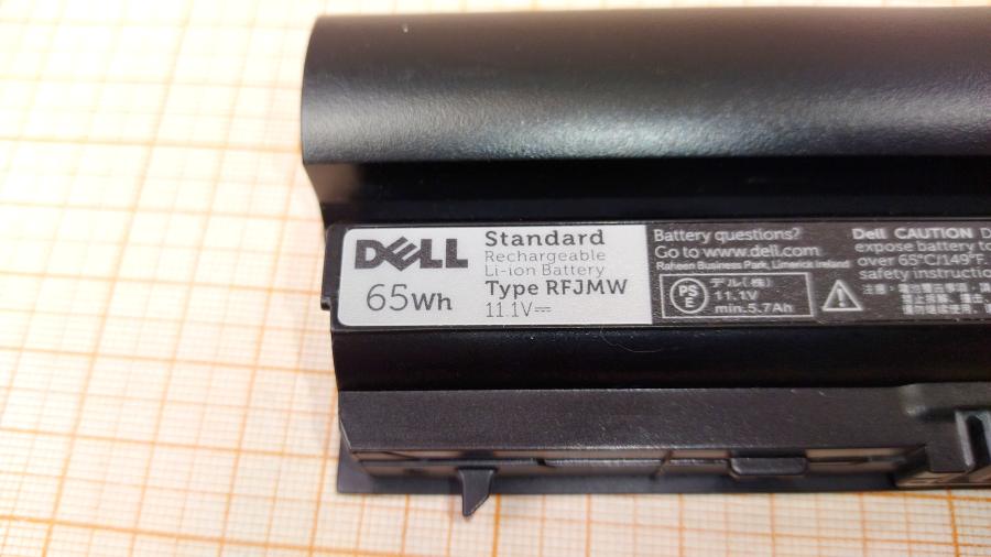 134-027-001 АКБ для ноутбука DELL RFJMW #4