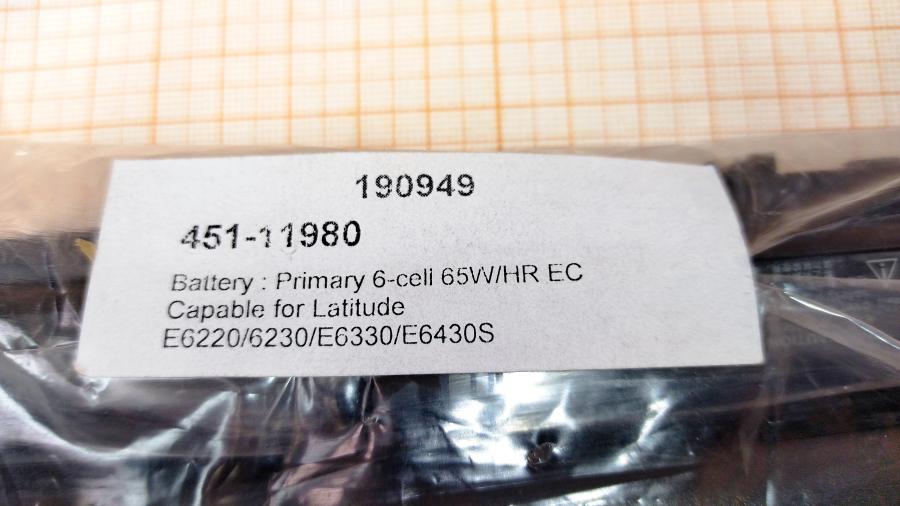 134-027-001 АКБ для ноутбука DELL RFJMW #9