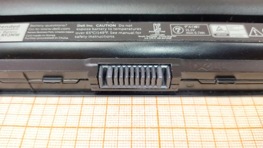 134-027-002 АКБ для ноутбука DELL RFJMW #3