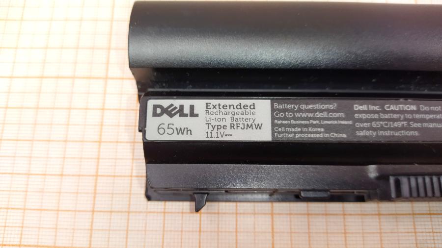 134-027-002 АКБ для ноутбука DELL RFJMW #4