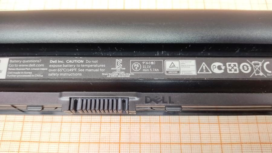 134-027-002 АКБ для ноутбука DELL RFJMW #5