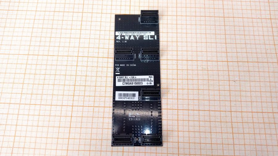 114-110-001 Мост объединения видеокарт ASUS RoG 4-Way SLI-S111 #2