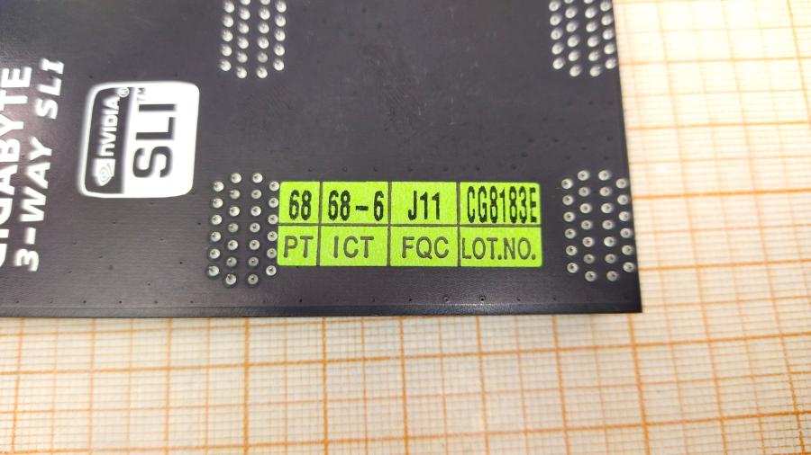 114-111-001 Мост объединения видеокарт GIGABYTE GC-3SLI #6