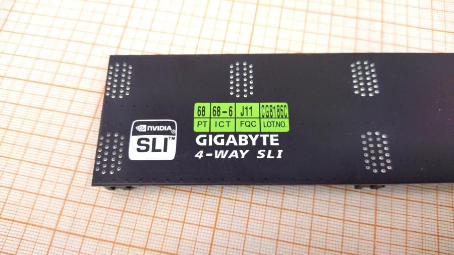 114-114-001 Мост объединения видеокарт GIGABYTE GC-4SLI #6