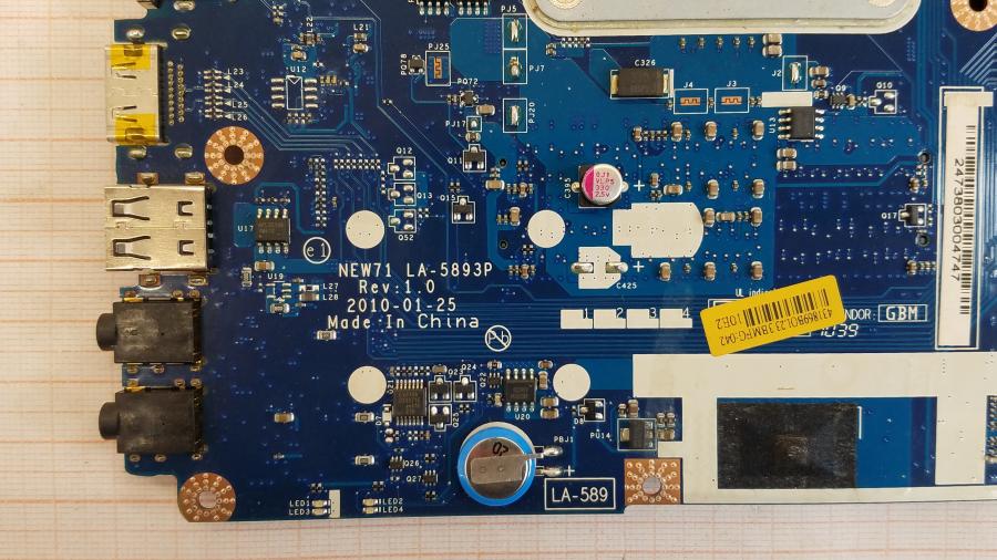 089-195-001 Ноутбук Packard Bell EasyNote TK85-JU-001RU #17