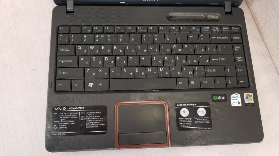 089-196-001 Ноутбук SONY VAIO VGN-C1ZR/B #3