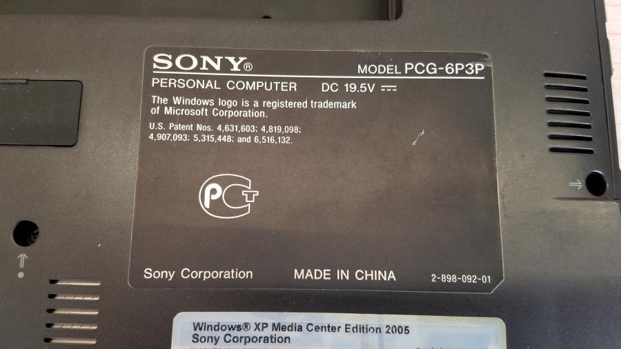 089-196-001 Ноутбук SONY VAIO VGN-C1ZR/B #10