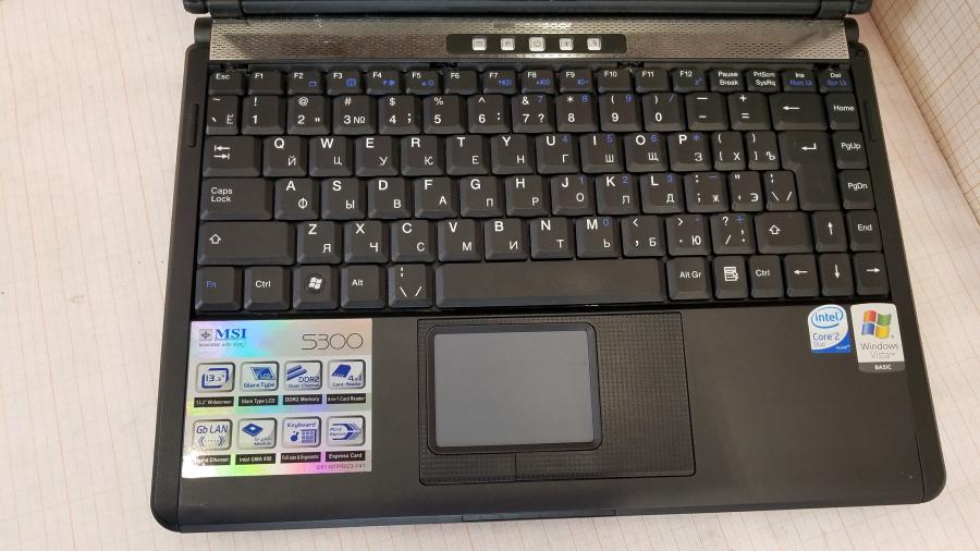 089-131-002 Ноутбук MSI MEGABOOK S300 MS1311 #3