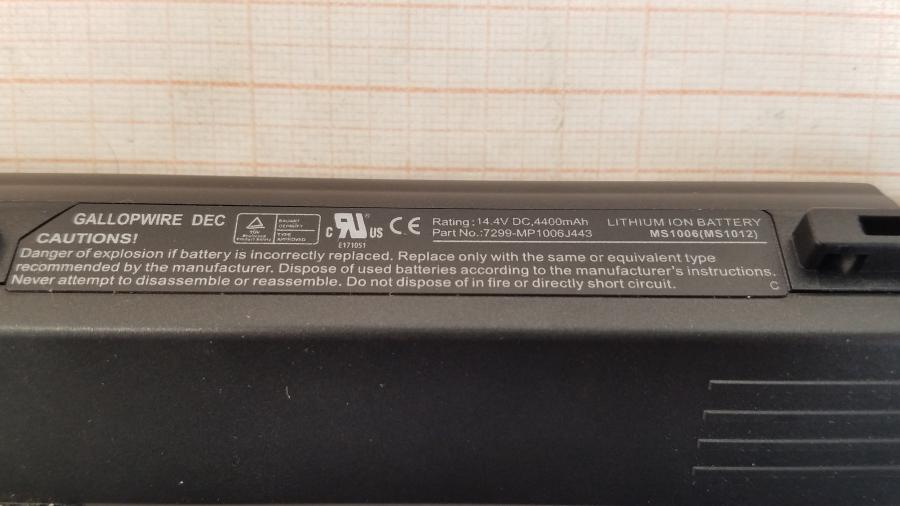 089-131-002 Ноутбук MSI MEGABOOK S300 MS1311 #12