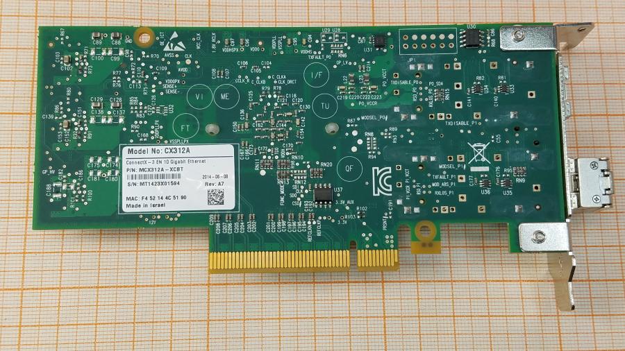 195-207-001 Сетевая карта SFP Mellanox CX312A #3