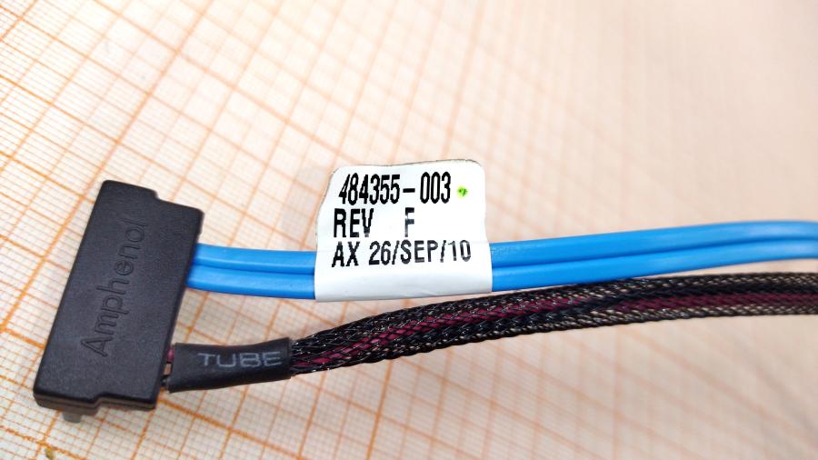 173-238-001 Кабель SATA HP 484355-003 #4