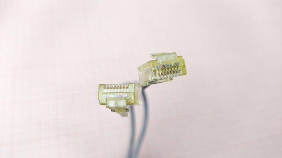 114-156-001 Патч-корд  U/UTP Cat.5 2.2m Серый #3