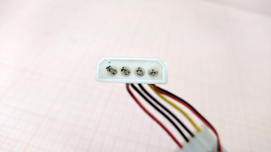 114-165-001 Переходник питания  Molex (M) - Molex (F) + 3-Pin #2