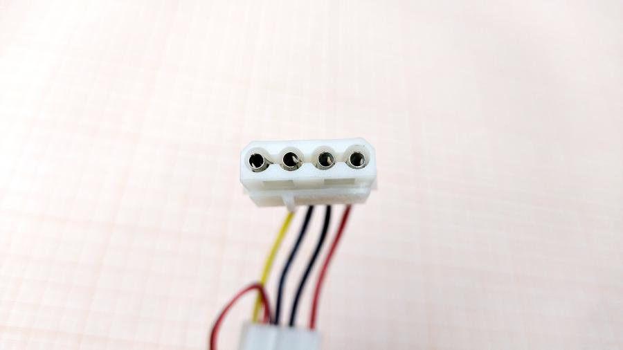 114-165-001 Переходник питания  Molex (M) - Molex (F) + 3-Pin #3