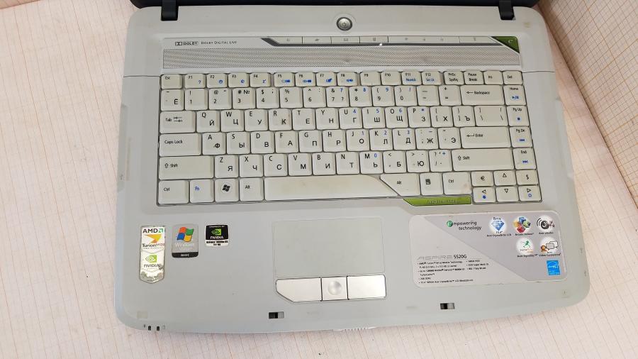 089-187-009 Ноутбук ACER ASPIRE 5520G-502G16Mi #3