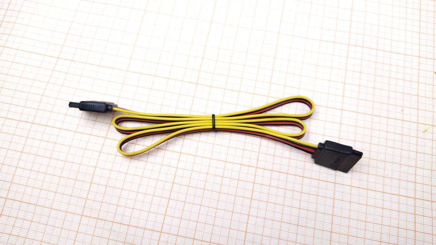 114-169-001 Переходник питания  SATA 15-Pin (F) - SATA 15-Pin (F) #1