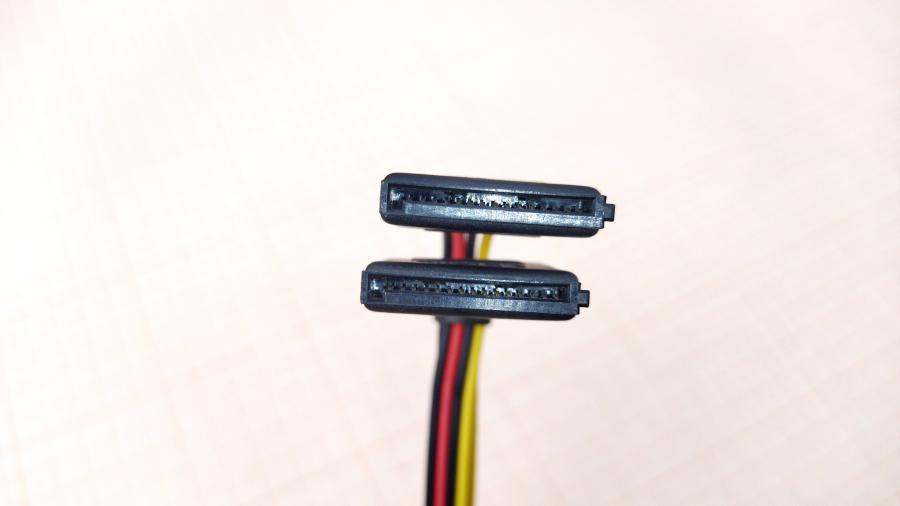 114-169-001 Переходник питания  SATA 15-Pin (F) - SATA 15-Pin (F) #2