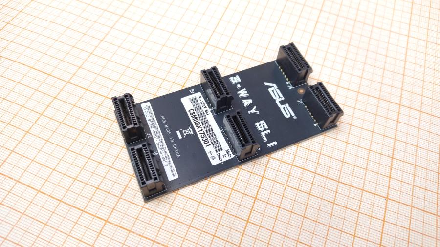 114-170-001 Мост объединения видеокарт ASUS RoG 3-Way SLI #1