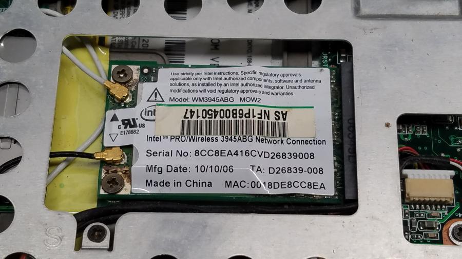 089-154-001 Ноутбук ASUS S6F #19