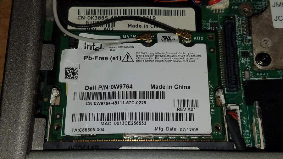 089-152-016 Ноутбук DELL LATITUDE D610 #14