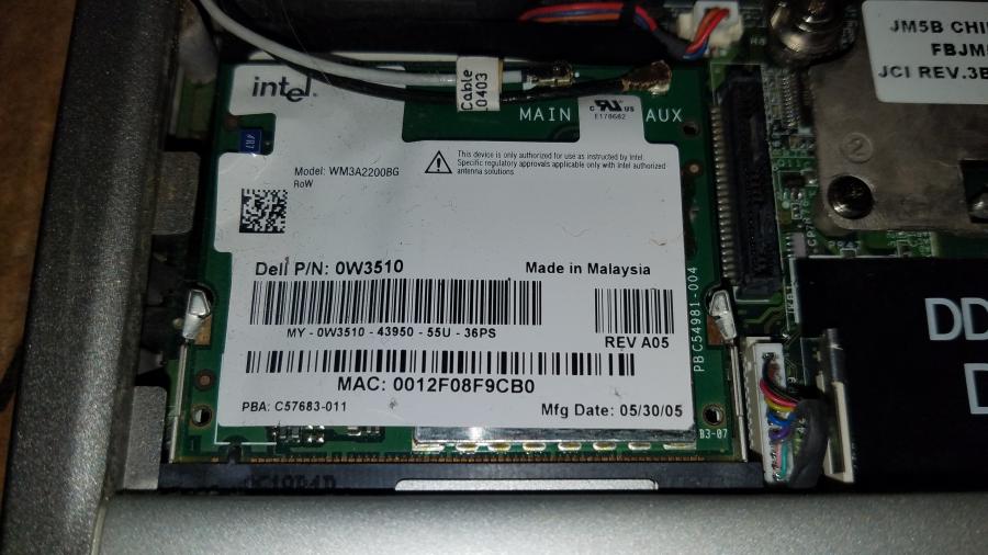 089-152-009 Ноутбук DELL LATITUDE D610 #14
