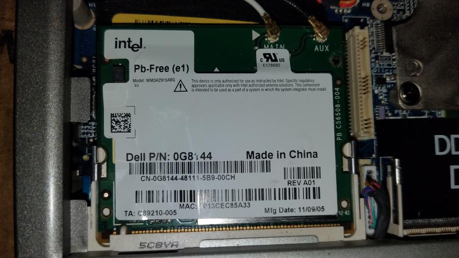 089-152-007 Ноутбук DELL LATITUDE D610 #15