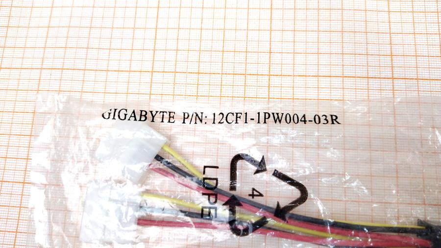 114-193-001 Переходник питания GIGABYTE 12CF1-1PW004-03R #2