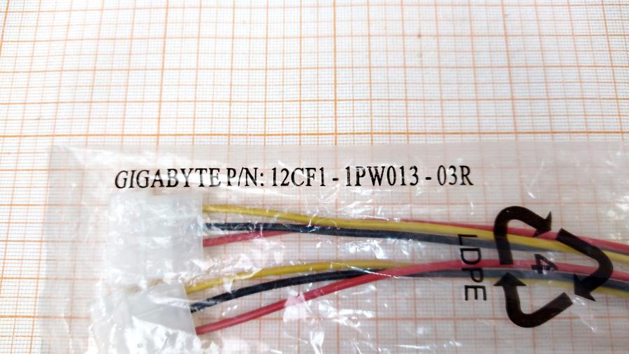 114-199-001 Переходник питания GIGABYTE 12CF1-1PW013-03R #2
