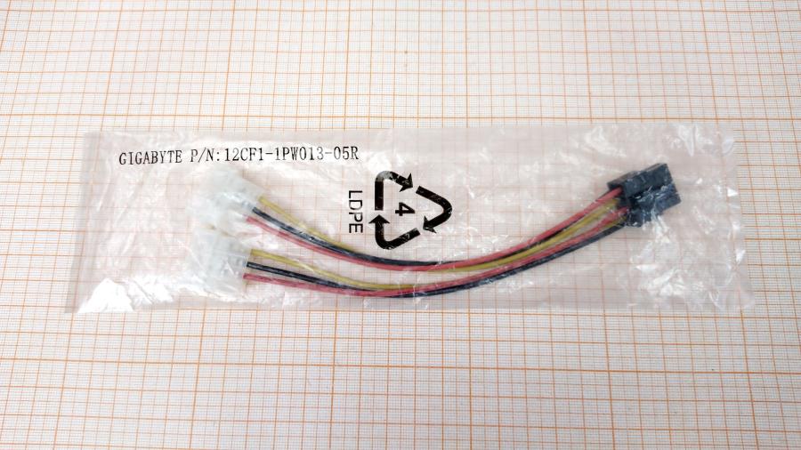 114-200-001 Переходник питания GIGABYTE 12CF1-1PW013-05R #1