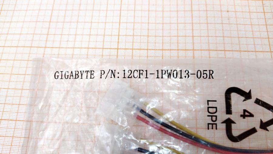 114-200-001 Переходник питания GIGABYTE 12CF1-1PW013-05R #2