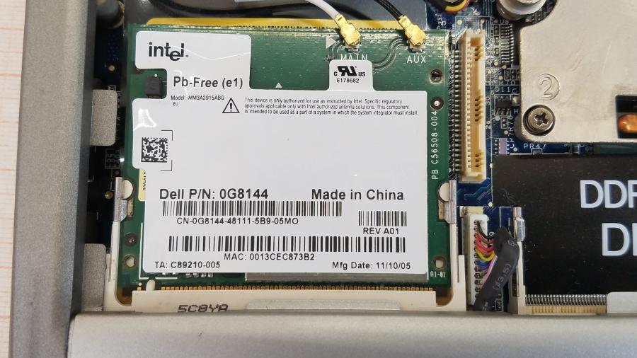 089-152-014 Ноутбук DELL LATITUDE D610 #13