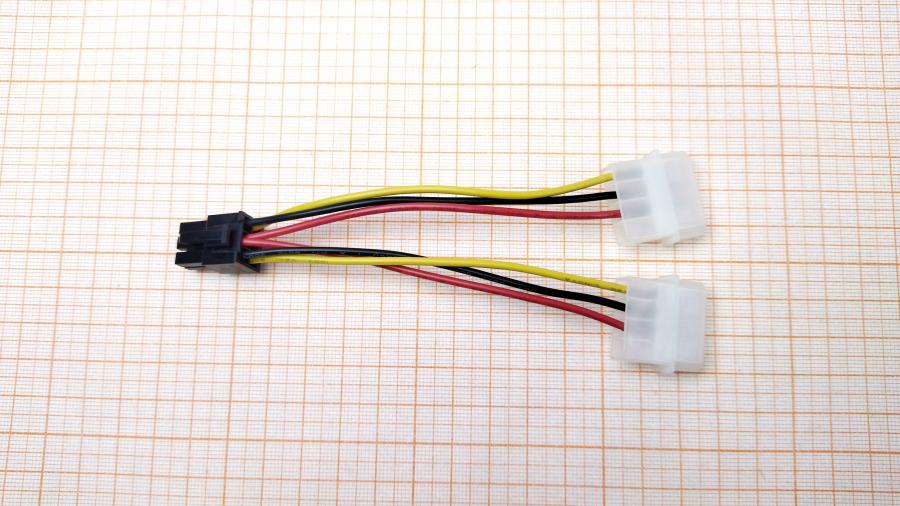 114-197-002 Переходник питания GIGABYTE 12CF1-1PW004-04R #1