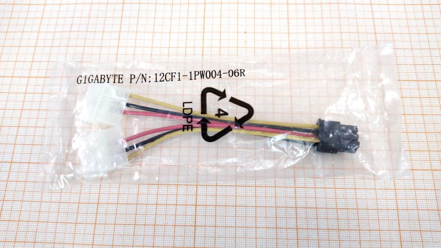 114-212-001 Переходник питания GIGABYTE 12CF1-1PW004-06R #1