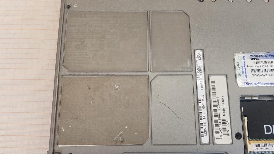 089-153-024 Ноутбук DELL Latitude D600 PP05L #11