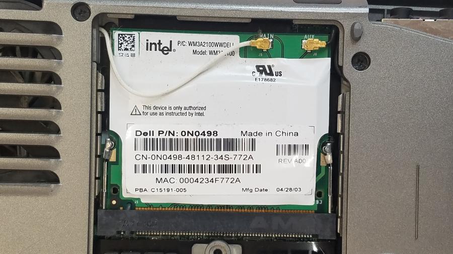 089-153-017 Ноутбук DELL Latitude D600 PP05L #11