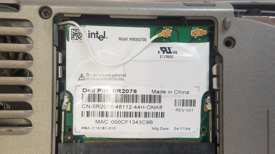 089-153-026 Ноутбук DELL Latitude D600 PP05L #14