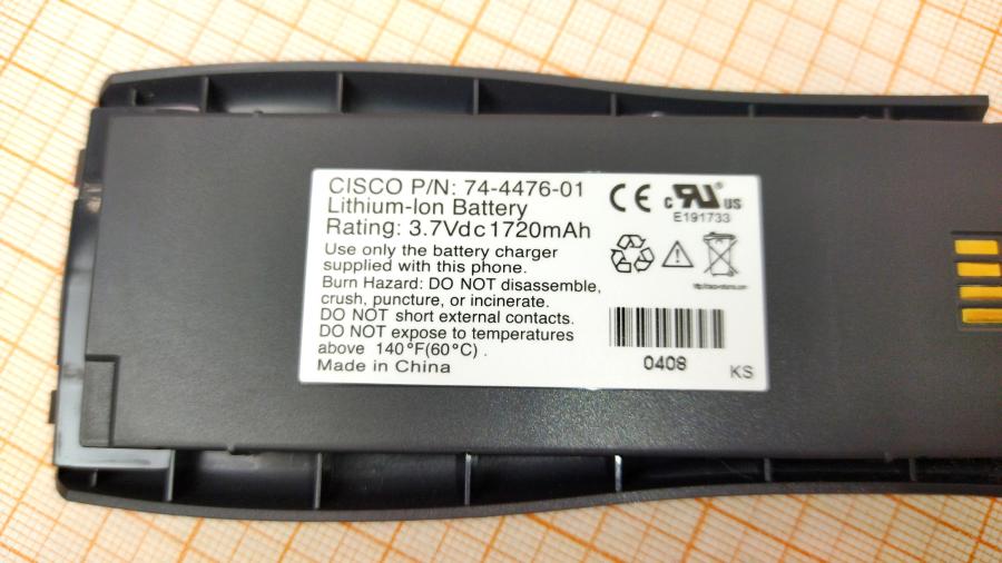 164-028-001 АКБ CISCO 74-4476-01 #2