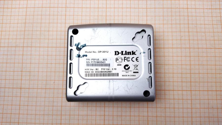 114-238-001 Принт-сервер D-LINK DP-301U #7