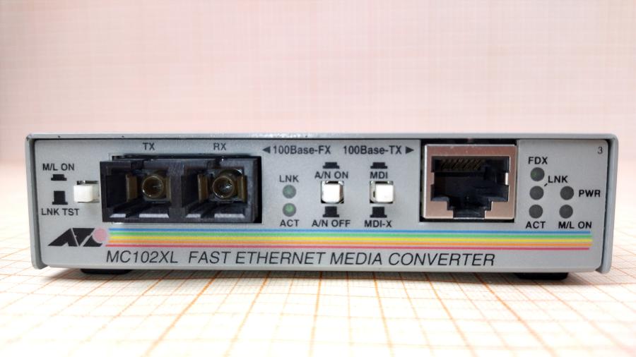 114-240-001 Медиаконвертер Allied Telesyn AT-MC102XL #3